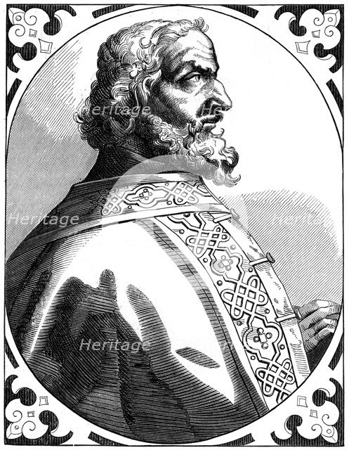 Charlemagne (712-814), Holy Roman Emperor and King of the Franks, 16th century (1849). Artist: Unknown