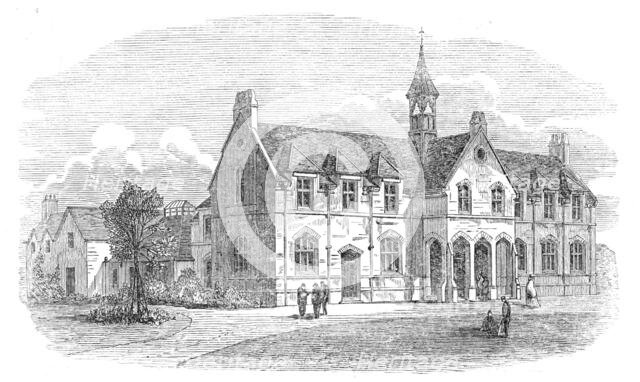 Eastbourne College, Sussex, 1871. Creator: Unknown.