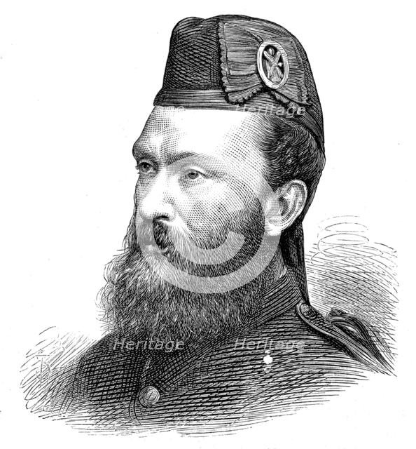 Sergeant Robert Menzies, winner of the Queen's Prize at Wimbledon, 1873. Creator: Unknown.