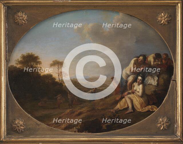 Nymphs in a Landscape, 1615-1669. Creator: Dirck van der Lisse.