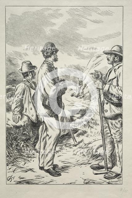 The Three Names, 1869. Creator: Charles Samuel Keene (British, 1823-1891).