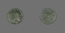 Coin Depicting the Hero Herakles, 4th century BCE. Creator: Unknown.