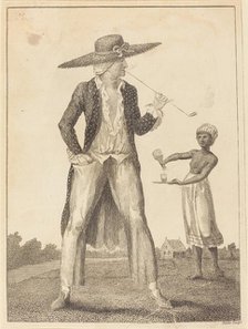 A Surinam Planter in his Morning Dress, 1793. Creator: William Blake.
