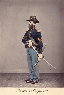 Cavalry, Corporal, 1866. Creator: Oliver H. Willard.