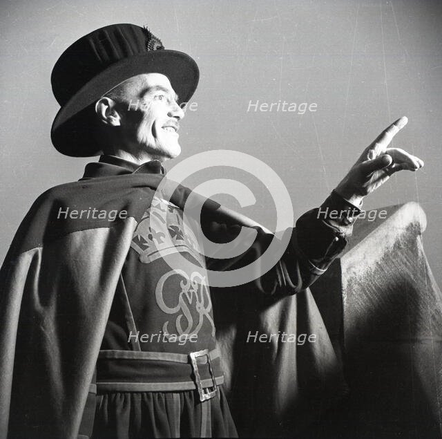 Yeoman Warder, Tower of London, c1955. Creator: Arthur Charles Kirby Ware.