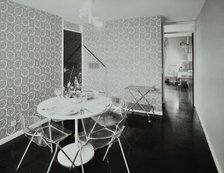 45 Enfield Chase, Houghton Regis, Dunstable, Bedfordshire: dining room, 1971. Creator: Unknown.
