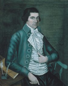 Job Perit, 1790. Creator: Reuben Moulthrop.