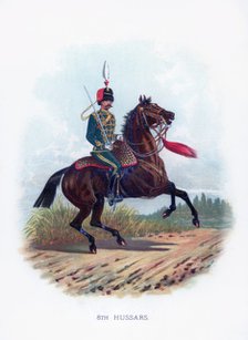 '8th Hussars', 1889. Artist: Unknown