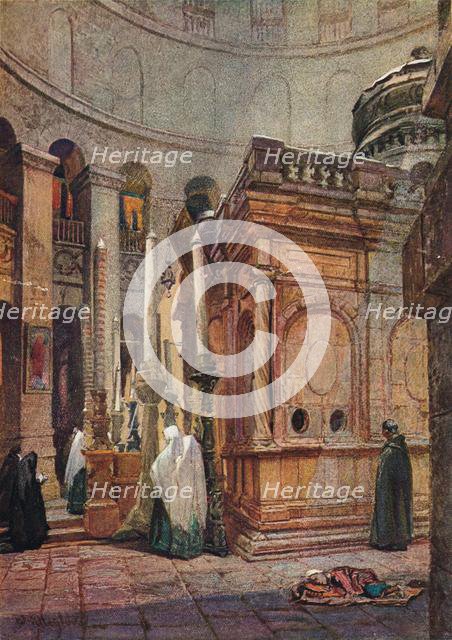 'The Rotunda and Chapel of the Holy Sepulchure', 1902, (1906). Creator: John Fulleylove.