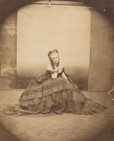 [Countess de Castiglione], 1858. Creator: Pierre-Louis Pierson.