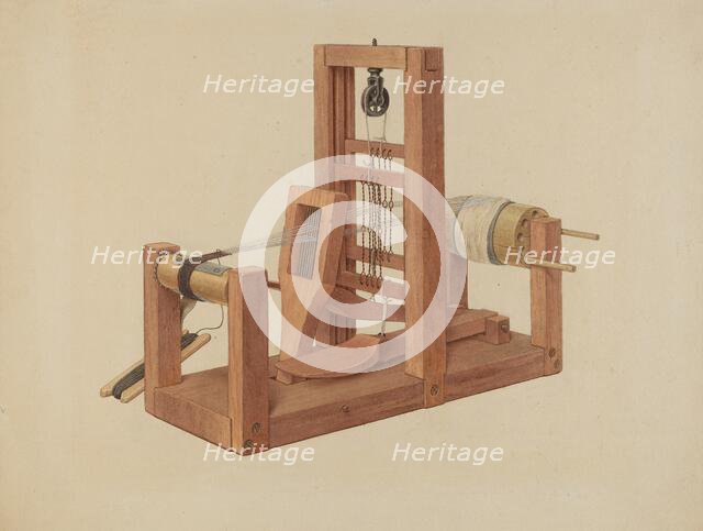 Shaker Hand Loom, c. 1937. Creator: Alfred H. Smith.