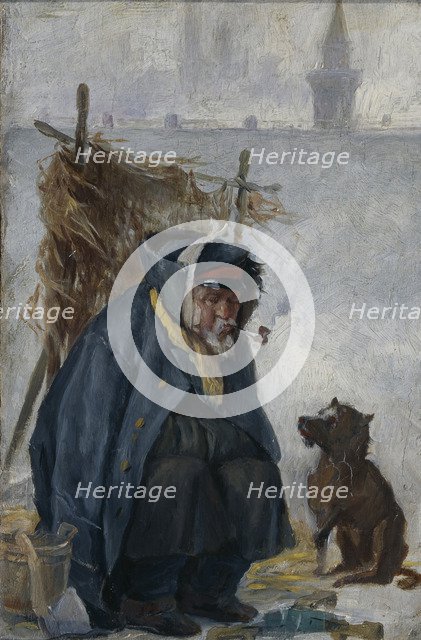 A man's mind is his kingdom. Artist: Shmelkov, Pyotr Michaylovich (1819-1890)