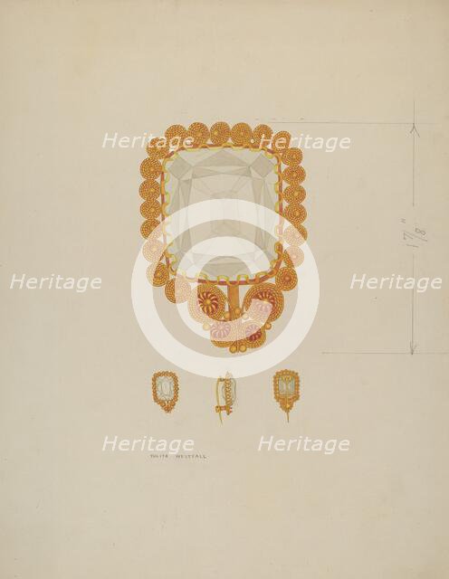 Brooch, c. 1937. Creator: Tulita Westfall.