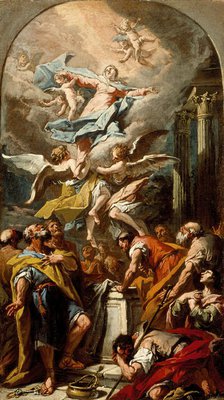 The Assumption of the Virgin, between c1734 and c1740. Creator: Gaspare Diziani.
