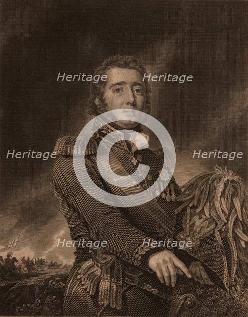 Portrait of Gregor MacGregor (1786-1845), 1822. Creator: Lizars, William Home (1788-1859).