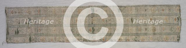 Surround for Turkish Silk Cushion Cover, early 1600s. Creator: Unknown.