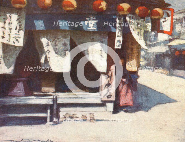 'Sun and Lanterns', c1887 (1901). Artist: Mortimer L Menpes.