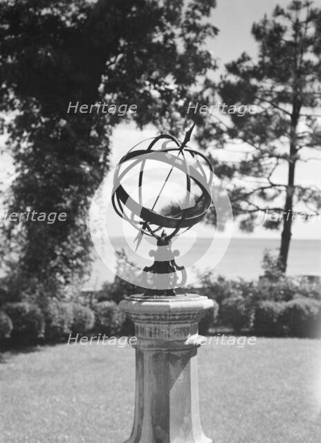Edge, Charles N., garden, 1933 June 18. Creator: Arnold Genthe.