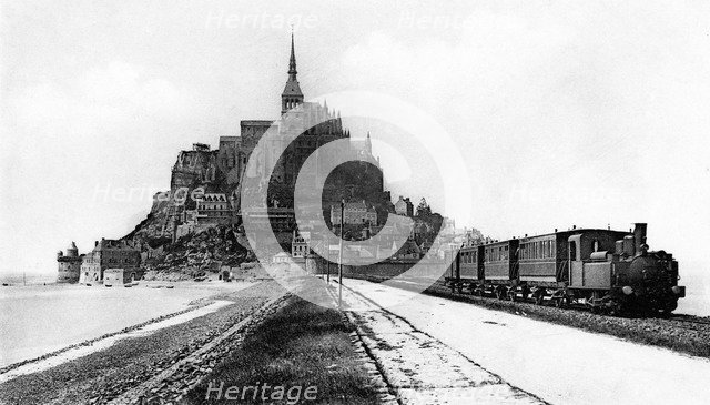 Mont-Saint-Michel, 20th Century.Artist: A L'Hermine