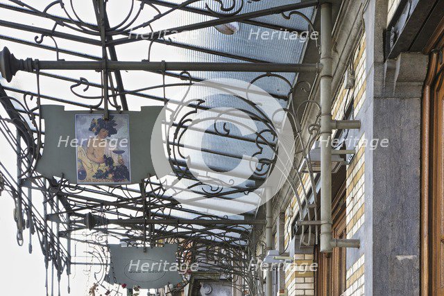 La Buca di Bacco, 63-65 Av. Louis Bertrand, Brussels, Belgium, (1906), c2014-2017. Artist: Alan John Ainsworth.