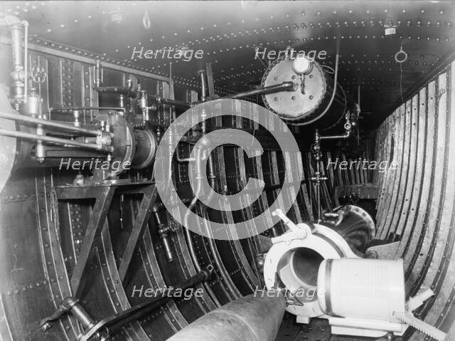 Destroyer, torpedo tube, between 1882 and 1901. Creator: Unknown.