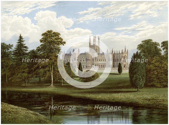 Toddington Park, Gloucestershire, home of Lord Sudeley, c1880. Artist: Unknown