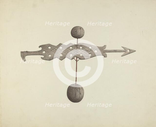 Weather Vane, c. 1939. Creator: Robert Pohle.