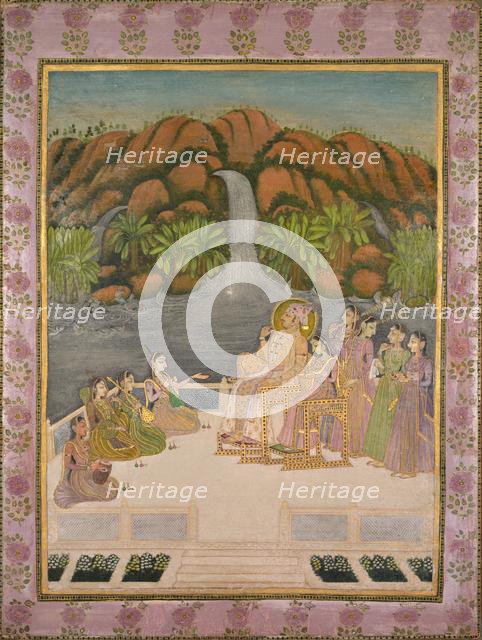 Portrait of Sardar Singh (Son of Savant Singh, 1730-68), c. 1760. Creator: Unknown.