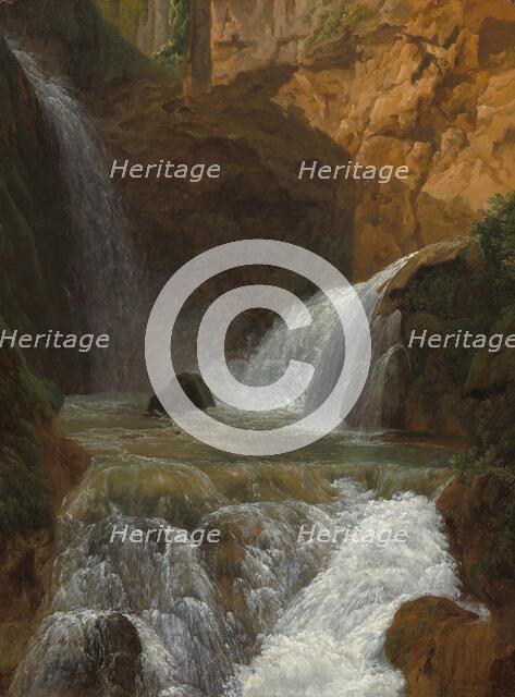 View of the Waterfalls at Tivoli, 1788. Creator: Jean Joseph Xavier Bidauld.