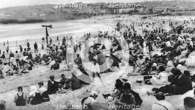 Bondi Beach, Sydney, New South Wales, Australia, c1924. Artist: Unknown