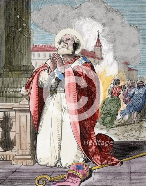 Saint Mamertus, (19th century).  Creator: Gino Severini.