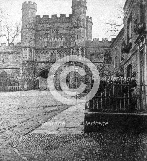 St Martin's Abbey, Battle, East Sussex, early 20th century. Artist: Unknown