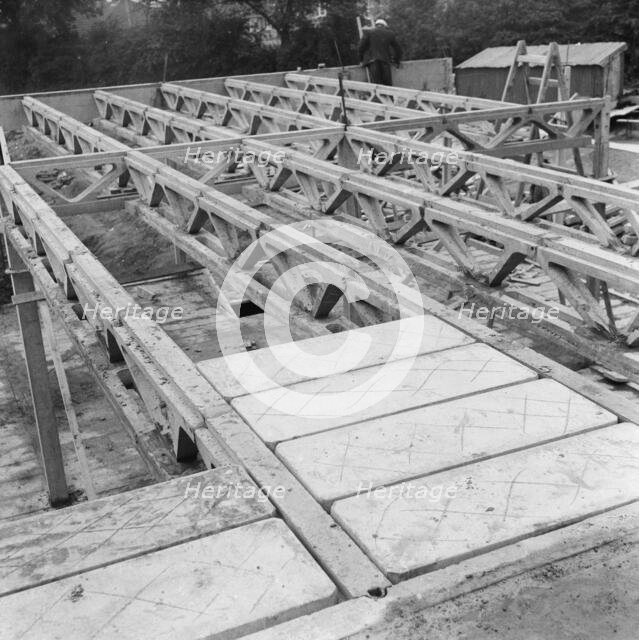 County High School, Gedling Road, Arnold, Gedling, Nottinghamshire, 30/08/1958. Creator: John Laing plc.