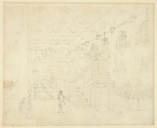 Study for Chapel of the Philanthropic Society, from Microcosm of London, c. 1809. Creator: Augustus Charles Pugin.