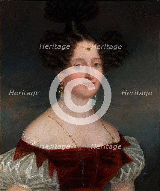 Portrait of Countess Yelizaveta Ksaweryevna Vorontsova (1792-1880). Artist: Robertson, Christina (1796-1854)