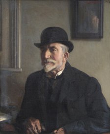 Portrait of James Osborne, 1913. Creator: George Clausen.