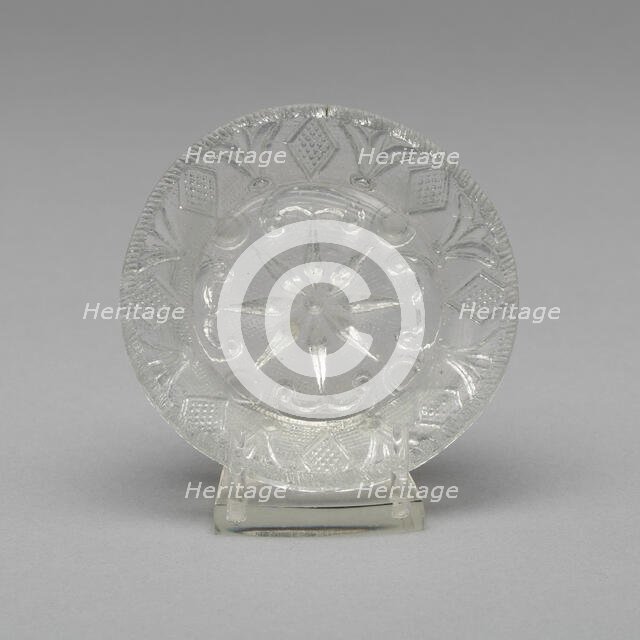 Cup plate, c. 1830. Creator: Unknown.