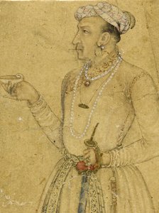 Emperor Jahangir (image 2 of 2), between 1620 and 1625. Creators: Manohar, Abu al-Hasan.