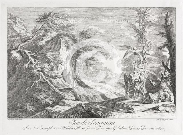 Jacob's Dream, c. 1720. Creator: Joseph Goupy (British, 1686-bef.1770).