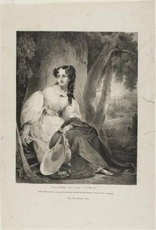 Portrait of Mrs. Henry Inman, 1831. Creator: Henry Inman.