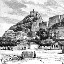 The Rock Fort Temple of Tiruchirapalli, India, 1895.Artist: Taylor
