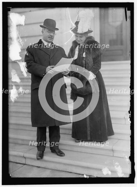Mary Boyle O'Reilly, writer, lecturer on sociology, 1913. Creator: Harris & Ewing.