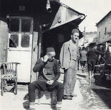 Businessmen in Sarajevo, Bosnia-Hercegovina, Yugoslavia, 1939. Artist: Unknown