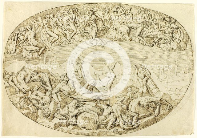 Fall of the Giants, n.d. Creator: Unknown.