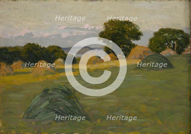 The Hill Field, 1908-1910. Creator: Arthur Wesley Dow.