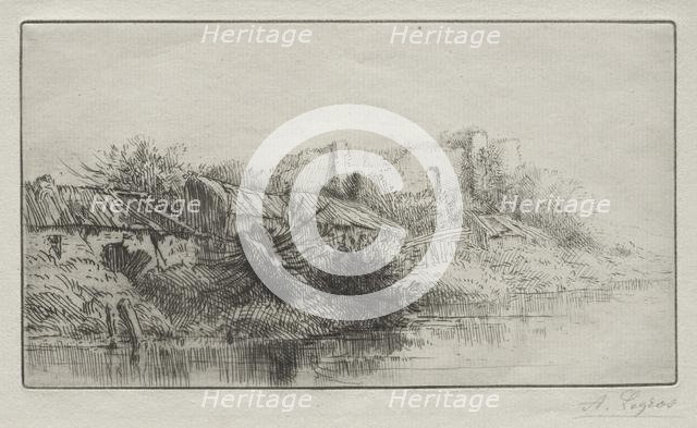 Abandoned Village. Creator: Alphonse Legros (French, 1837-1911).