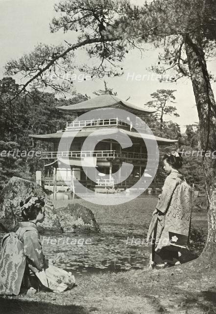 'Kinkakuji (The Golden Pavilion)', 1910. Creator: Herbert Ponting.