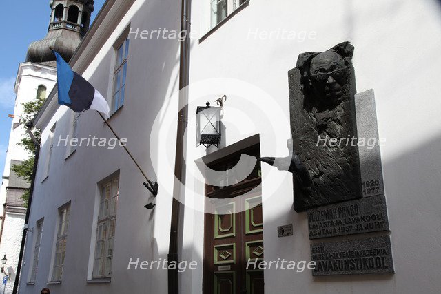 Relief sculpture of Voldemar Panso, Tallin, Estonia, 2011. Artist: Sheldon Marshall
