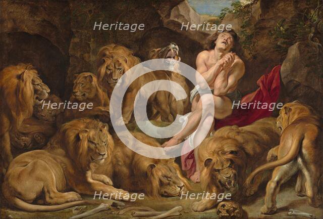 Daniel in the Lions' Den, c. 1614/1616. Creator: Peter Paul Rubens.