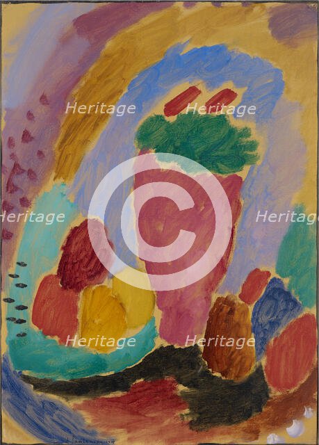 Still Life, 1915. Creator: Javlensky, Alexei, von (1864-1941).